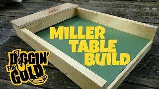 DIY Miller Table Build