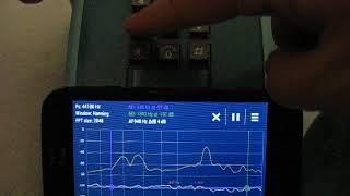 1971 2500 D Phone DTMF Tones- Frequencies (After Repair and Calibration)- 6624