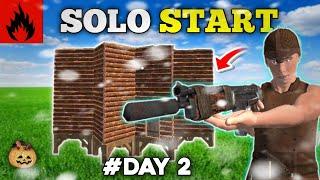 Oxide Survival Island - Sollo Start & New base || Unlocking Hunting Rifle Player killing | #DAY 1