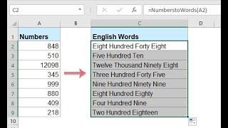 convert number into word in excel @learnwithlokeshlalwani @excel @howtechoffice @EasyExplain