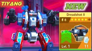 New Weapon Dreadshot 8 Gameplay With Orion - Mech Arena