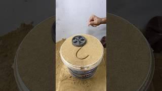 ‎‏‎‏‎‏The art of shaping metals on sand is satisfying and relaxing   #satisfying  #art