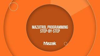 MAZATROL Programming Step-By-Step