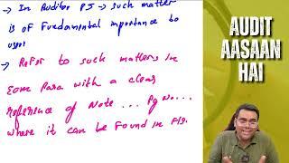 Revise SA 706 with Last day Revision Question | CA Final and CA Inter Audit | CA Sanidhya Saraf