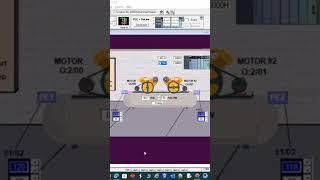 Dual Compressor Project | Control with one Compressor | PLC Simulation