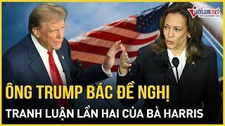 Bầu cử Mỹ: Ông Trump bác đề nghị tranh luận lần hai của bà Harris | Báo VietNamNet