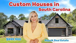 Custom HOMES in South Carolina/Обзор Недвижимости в США/Необыкновенной Дом возле Lake RAMP/REZNIK 