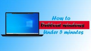 Debloat your windows in 5 MINUTES | Windows 10/11 | Tech Shack