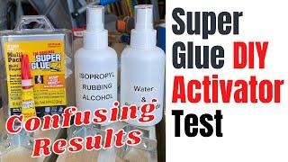 DIY Super Glue Accelerant Strength Test