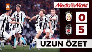 Galatasaray 0 - 5 Beşiktaş | 2024 Süper Kupa Finali | Uzun Özet