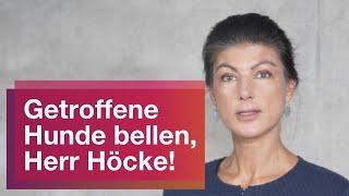 Getroffene Hunde bellen, Herr Höcke!