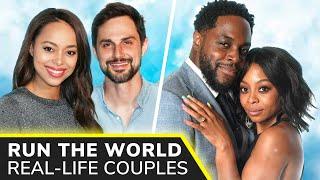 RUN THE WORLD Real-Life Couples ️ Amber Stevens West, Bresha Webb, Corbin Reid, Tika Sumpter & more