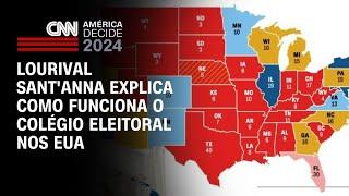 Lourival Sant'Anna explica como funciona o colégio eleitoral nos EUA | AMÉRICA DECIDE