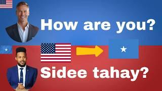 English - Somali Conversation for Beginners @Asadhajio27