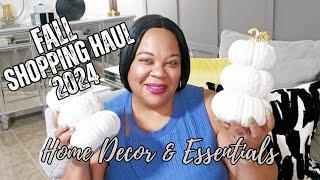 (HUGE) Fall Shopping Haul | Home Decor & Essentials 2024 