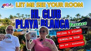 WOW! So much has changed! HL Club Playa Blanca Hotel | Trisha & Stuart show me the bungalows