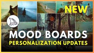 NEW Midjourney Moodboards & Personalization Update Guide | Create Custom Styles | Midjourney Tips