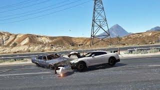 GTA V Reckless Compilation #08 - Brutal Car Crashes