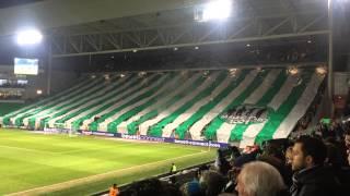 TIFO AS SAINT ETIENNE - MARSEILLE 2015