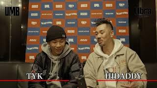 "TYK" UMB2023 GRAND CHAMPIONSHIP INTERVIEW 2回戦 第14試合