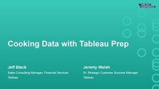 Cooking Data with Tableau Prep