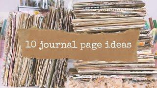 10 junk journal ideas: Collage, tip-ins & ephemera (2024 favourites)