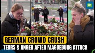 Germany Christmas Market Attack: Tears & Anger in Magdeburg | N18G