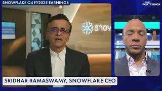 Sridhar Ramaswamy, Snowflake CEO: Fortt Knox Earnings