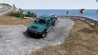 Cars vs Potholes Compilation #1 beamng drive  beamng-cars TV