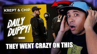 Krept x Chip - Daily Duppy | GRM Daily (Reaction)