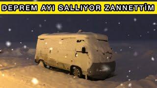 DEPREM ANINDA KARAVANDA OLMAK AYI SALLIYOR ZANNETTİM