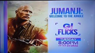GTV (Philippines) - G! Flicks: Jumanji: Welcome to the Jungle Promo (October 12, 2021)