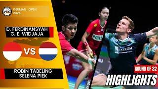 Ferdinansyah/Widjaja (INA) vs. Tabeling/Piek (NED) - R32 | German Open 2024