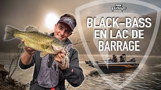 BLACK-BASS EN LAC DE BARRAGE // Sylvain Garza et Clément Bigotte