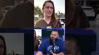 LIBERAL WOMAN CANT DEBATE THEN ATTACKS