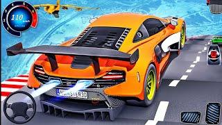 Superhero Car Race Mega Ramp Tracks - Impossible GT Car Stunts Racing 3D - Android GamePlay #3