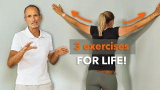 My 3 'favorite' exercises for the whole body that you should do daily