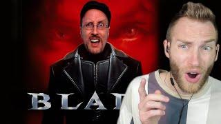 HE'S FROM THE DEADPOOL MOVIE!! Reacting to "Blade" by Nostalgia Critic