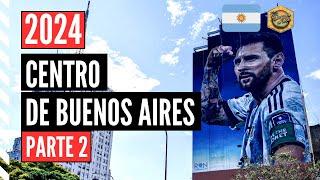 [2024] What to do in the center of Buenos Aires  Argentina  COMPLETE GUIDE - PART 2 [4K]