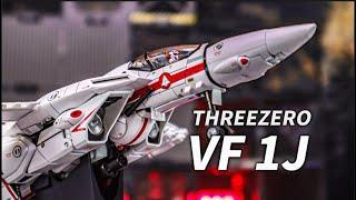 Threezero Robotech RoBo-Dou VF-1J Veritech Rick Hunter.