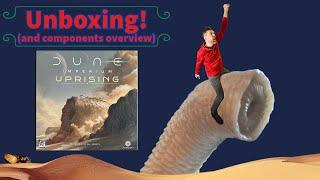 Unboxing of Dune: Imperium - Uprising — Unboxing (and components overview)