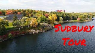 Sudbury Tour: Canada's Largest Mural, Bell Park, Ramsy Lake, Science North, Moonlight Beach |4K|