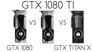 GTX 1080 TI VS GTX TITAN X(PASCAL) VS GTX 1080 Оnly Specs Full HD