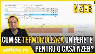 Cum se termoizolează un perete pentru o casă nZEB?