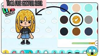 Toca Boca Free Glitter Hair Update |Inshot edit| @BocaBites12