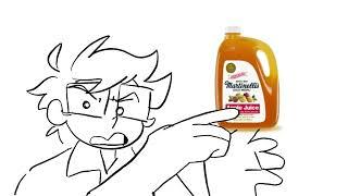 Don't touch my apple juice