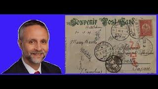 RPSL 4th February 2025: Mail from the Holy Land, 1875 to 1918 (Part 1) by Edwin Kroft FRPSL