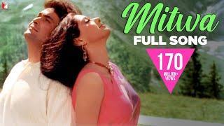 Mitwa | Full Song | Chandni | Sridevi, Rishi Kapoor | Lata Mangeshkar, Babla Mehta | Shiv-Hari