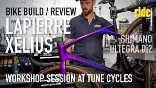 Bike build/test: Lapierre Xelius SL frameset (Shimano 12-speed Ultegra Di2) in Tune Cycles workshop