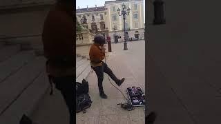 Former Italy's Got Talent Winner Busks on Street
